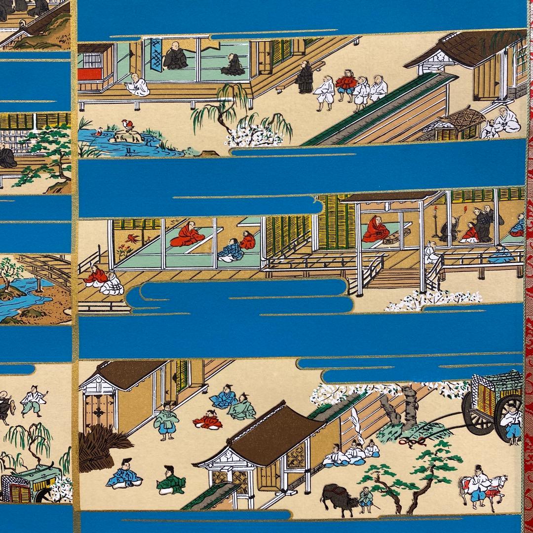 美品 掛け軸 親鸞聖人御絵伝図 仏画 年中掛け