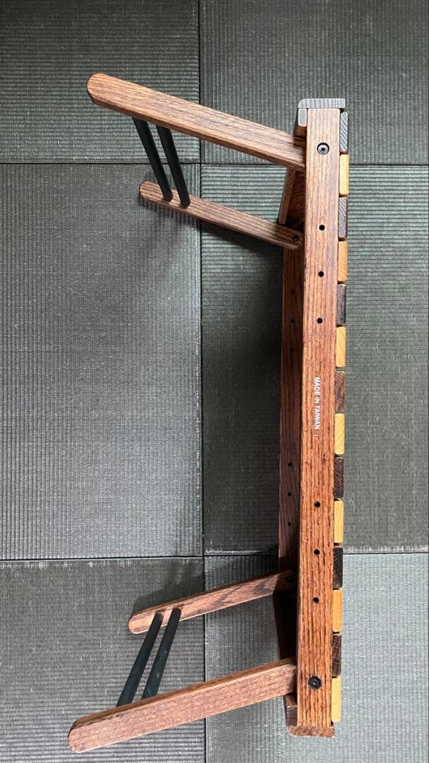 ブラックデザイン ハレテーブル DEVISE WORKSアイアンプレート付き