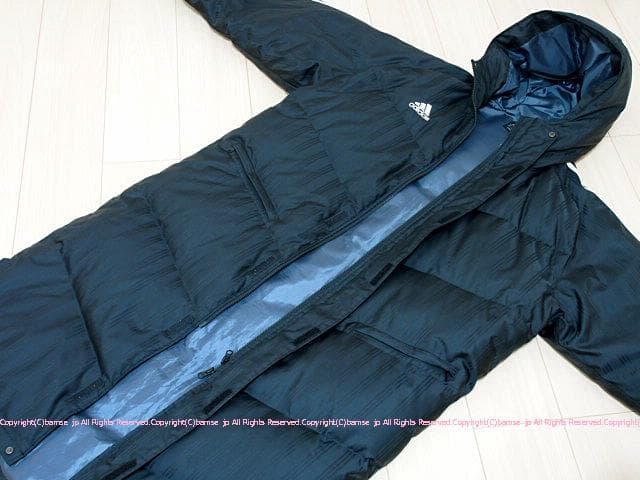adidas アディダス 3ストライプス ベンチウォーマー ダウンコート/XL