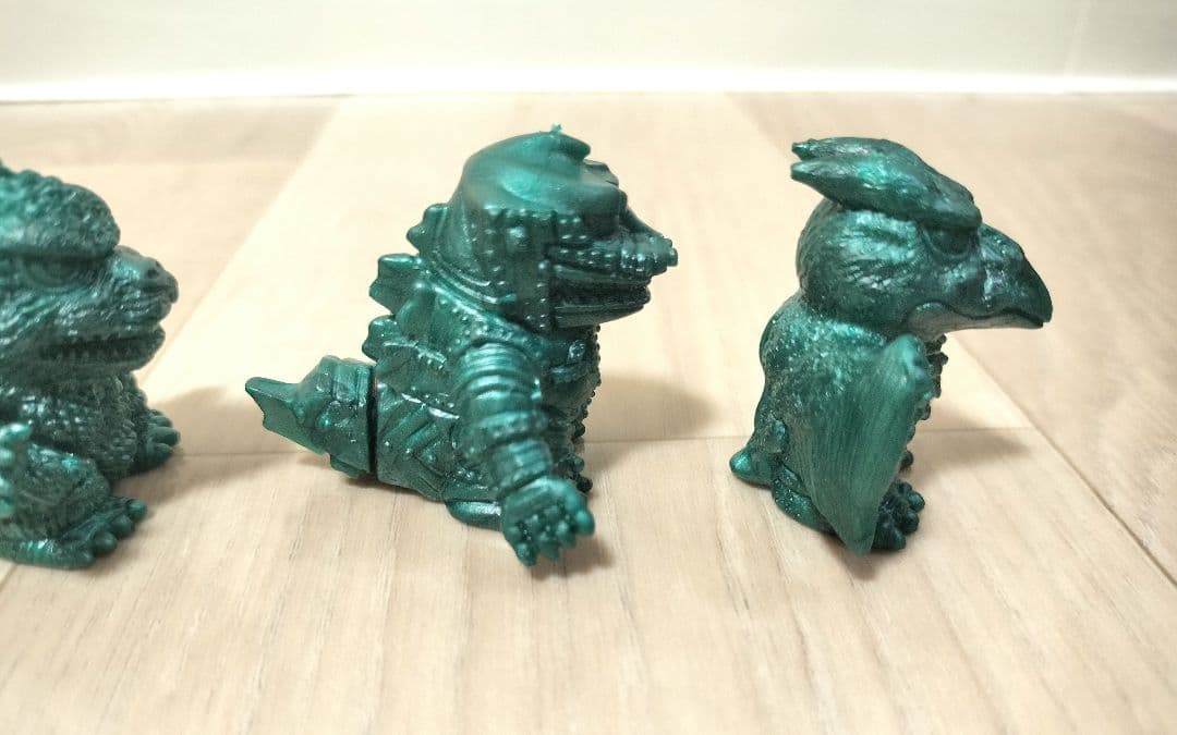 ゴジラフィギュアセット 6体 当時物 レトロ 昭和 モスラ キングギドラ