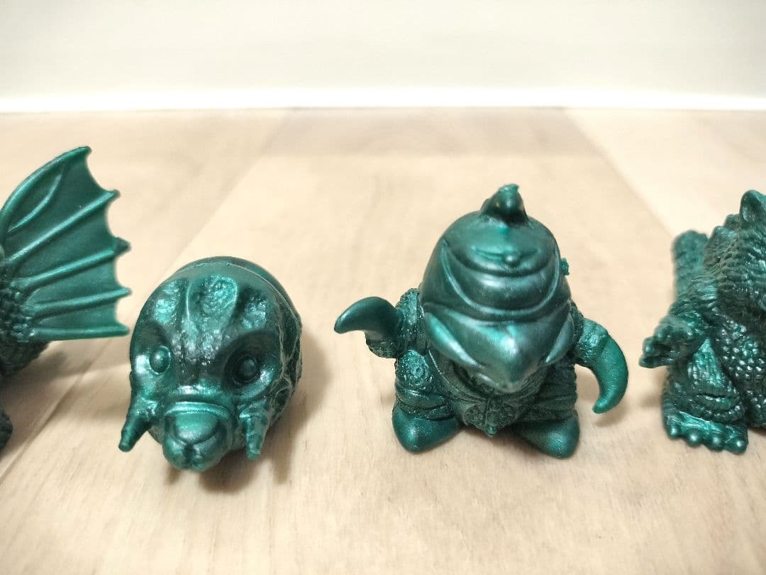ゴジラフィギュアセット 6体 当時物 レトロ 昭和 モスラ キングギドラ