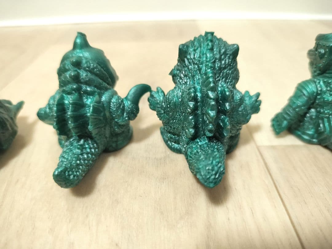 ゴジラフィギュアセット 6体 当時物 レトロ 昭和 モスラ キングギドラ