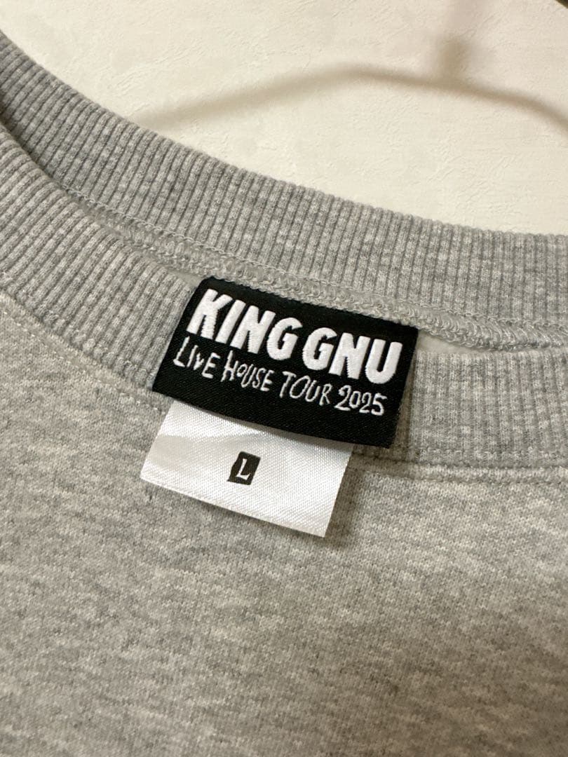 King Gnu LIVE HOUSE TOUR 2025スウェット グレー L