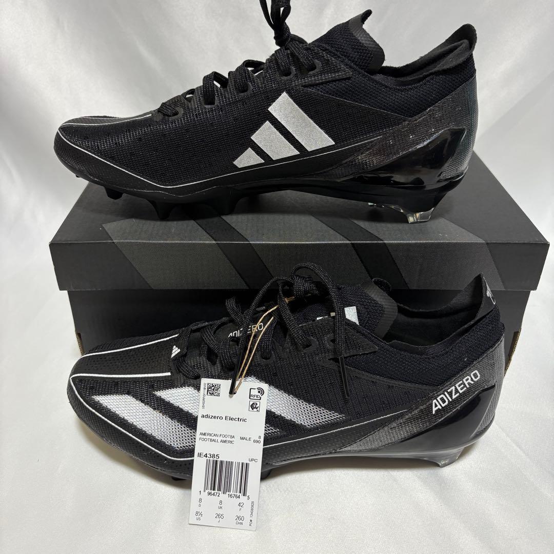 Adizero Electric Cleats BLK/WHT 26.5　O