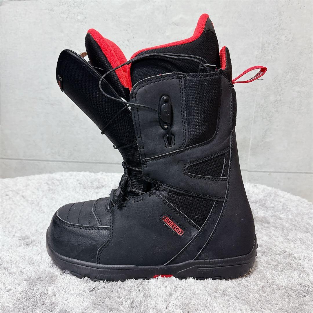 BURTON MOTO 26cm スノーボードブーツ 赤 黒