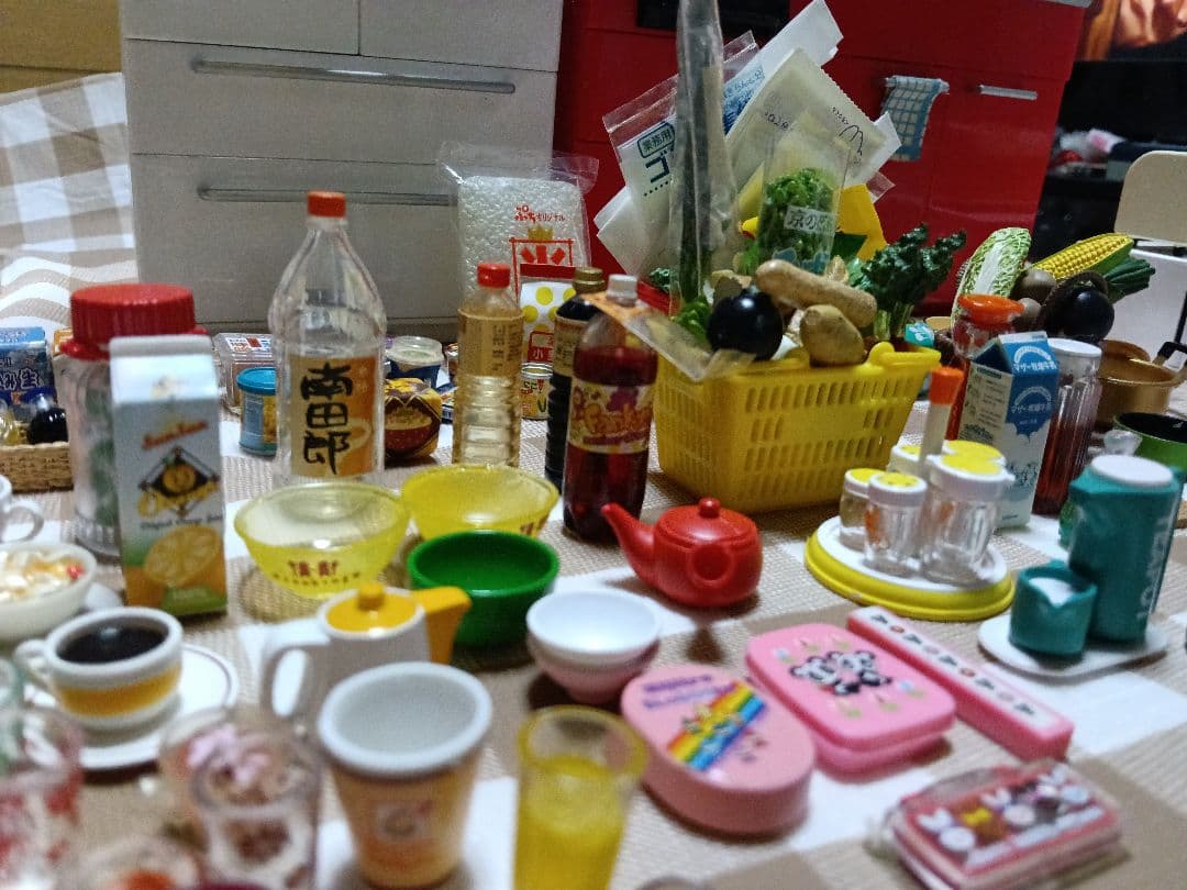 リーメント　ミニチュアキッチンセット 食材付き
