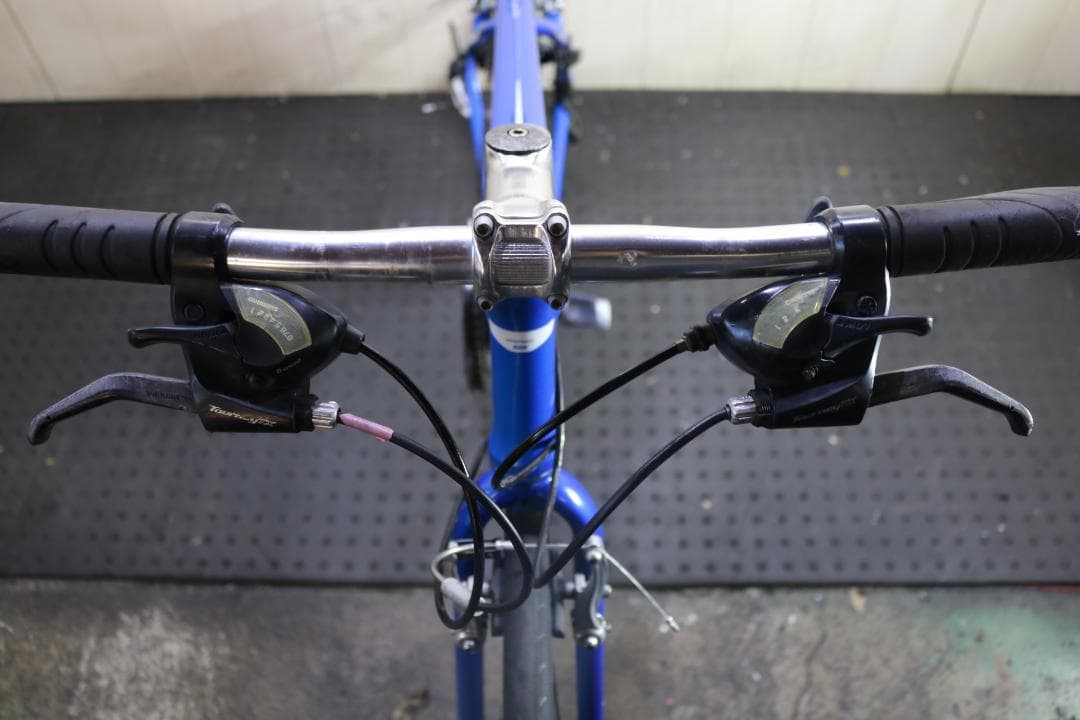 PRECISION SPORT アルミ 24速 470mm クロスバイクBLUE