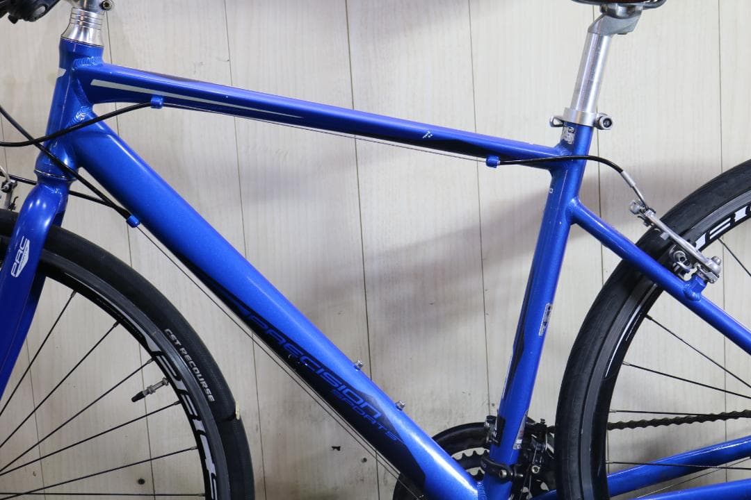 PRECISION SPORT アルミ 24速 470mm クロスバイクBLUE