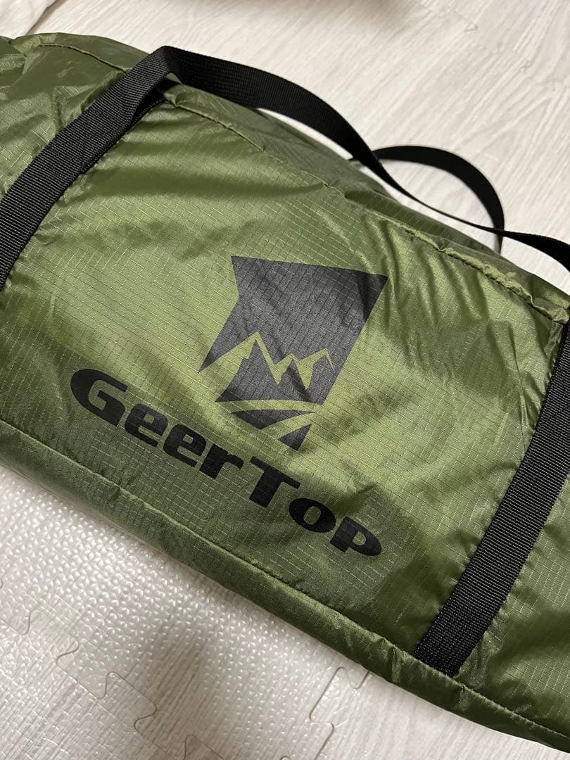【新品】GEERTOP 2人用ソロテント 軽量 4シーズン 二重層 耐水圧