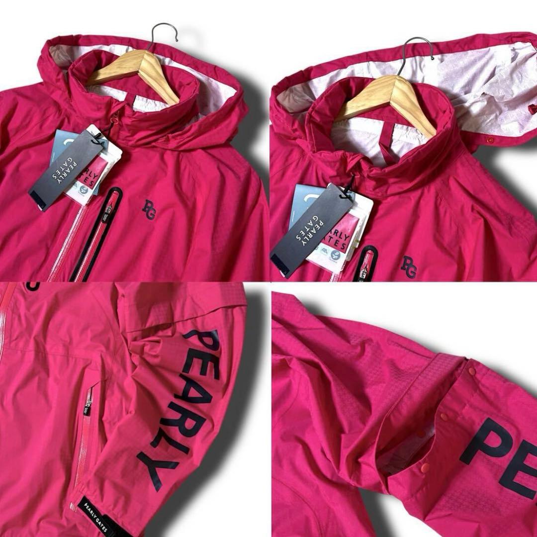 パーリーゲイツ 0（S〜M） セットアップ ジャケット パンツ ゴルフ 撥水加工
