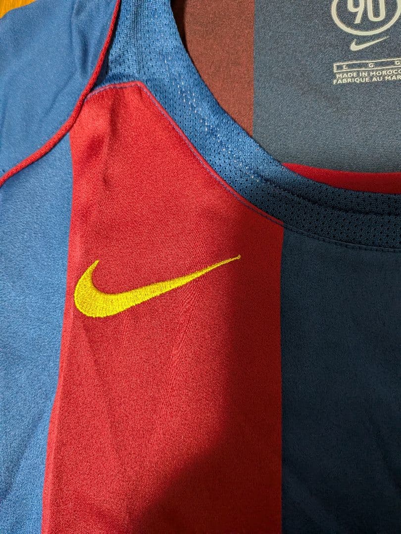 2004-05 NIKE FCバルセロナ ゲームシャツ