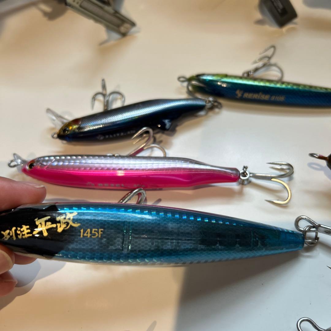 一魚一会　青物プラグ　ラピード　リライズ　フリッツ　ベゼル
