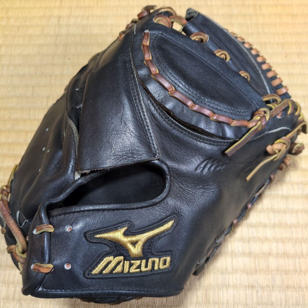 Mizuno Pro 硬式キャッチーミットグローブ阿部慎之助モデル黒