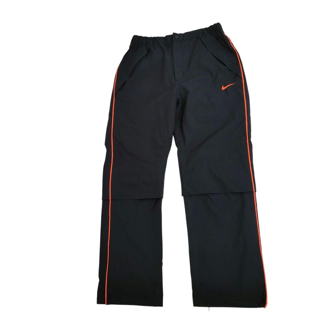 NIKE GOLF 高機能セットアップ Lサイズ オレンジ 黒 収納袋付き