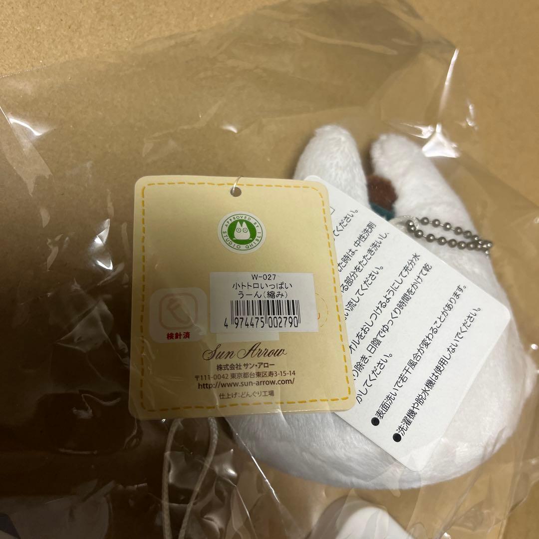 となりのトトロ小トトロいっぱいうーん(縮み)