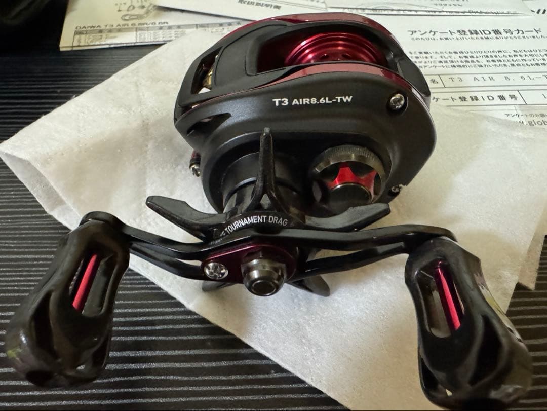 DAIWA T3 AIR ８.6L-TW 美品 付属品付き