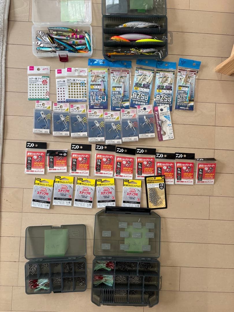 未使用 ライトショアジギング ルアー 大量セット ジグパラ ビッグバッカー