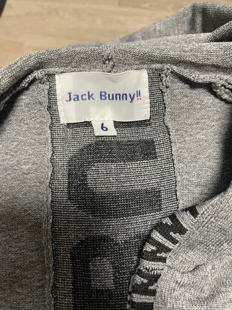 値下げ‼︎ジャックバニー　ニットジップアップパーカー　6XL