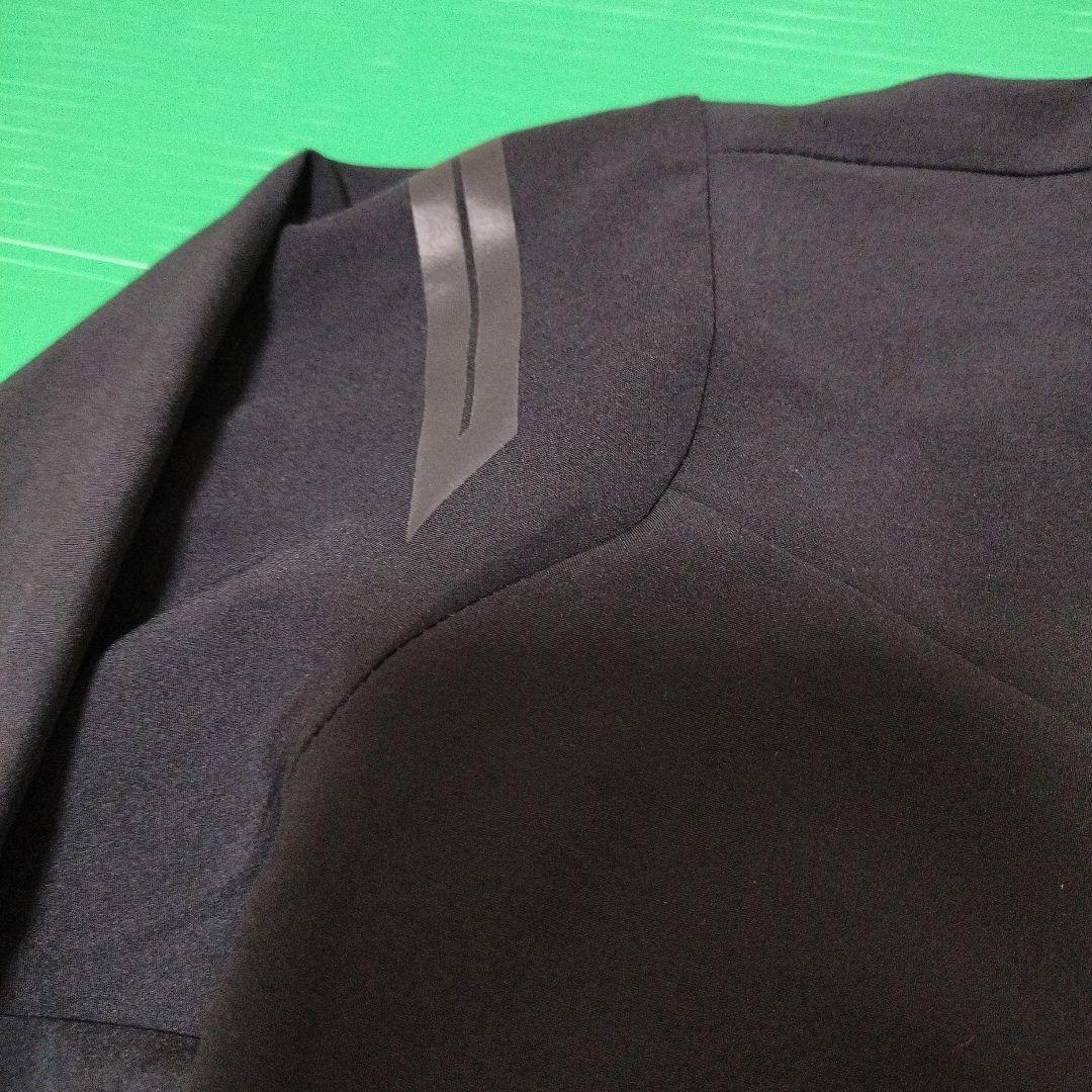 新品　MizunoPro　Ｖジャン　ハーフジップタイプ　Lサイズ 黒