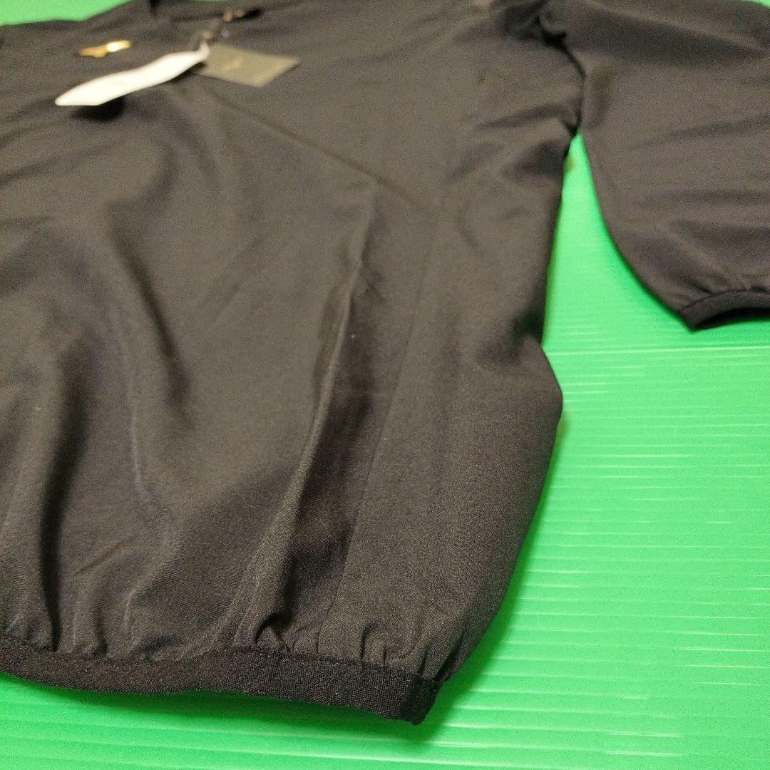 新品　MizunoPro　Ｖジャン　ハーフジップタイプ　Lサイズ 黒