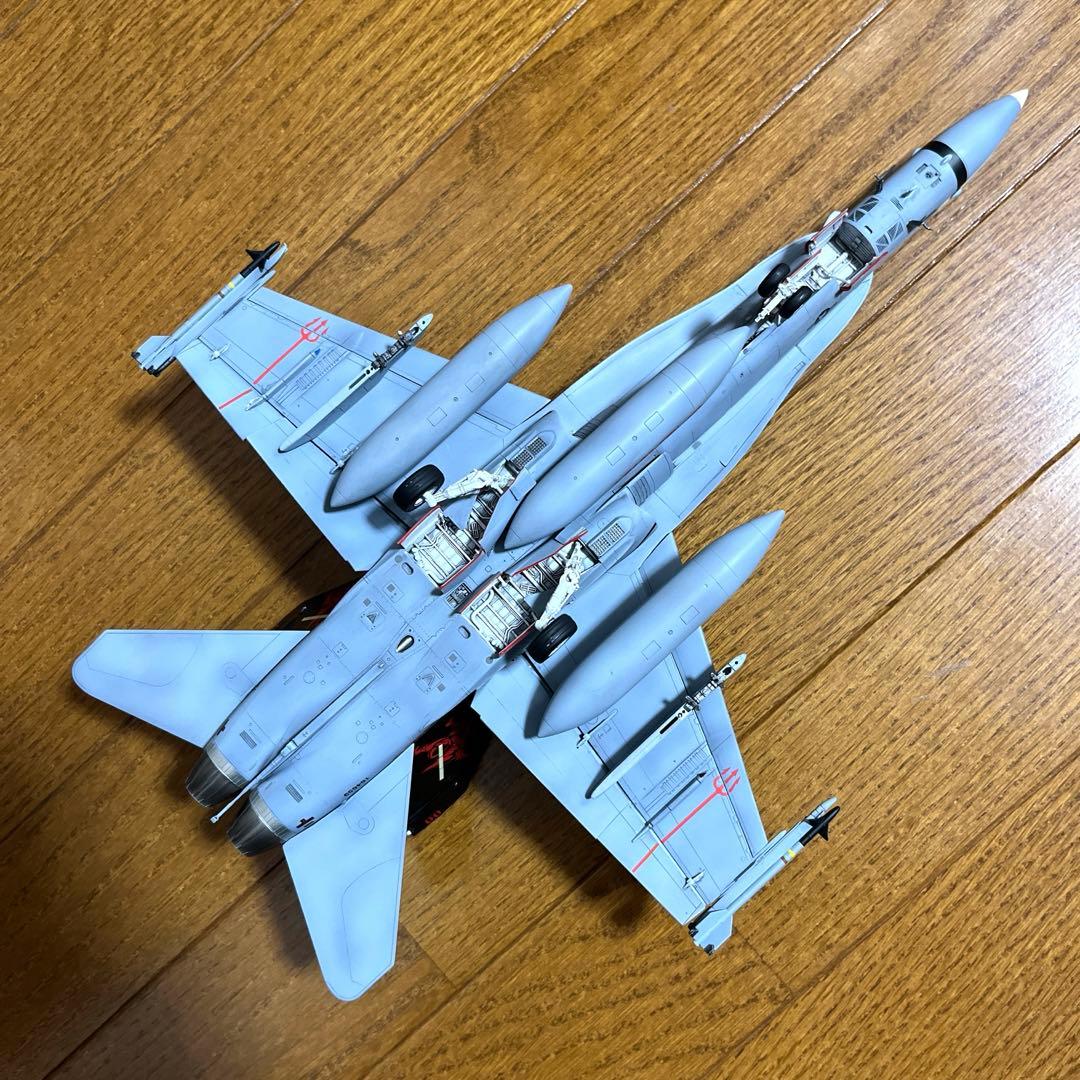 戦闘機プラモデル完成品1/48F-18ホーネット
