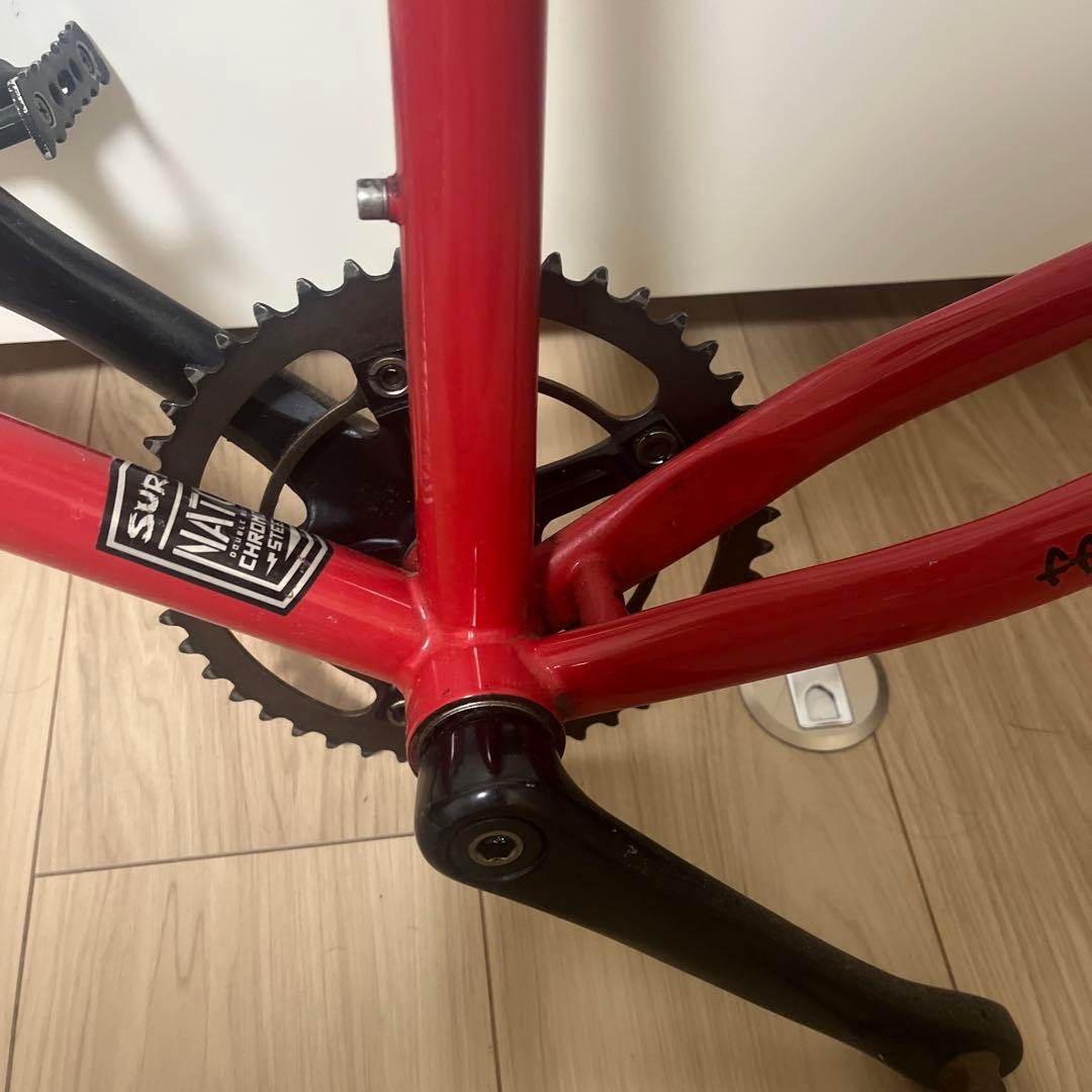 Surly steam roller ピスト・シングルスピードフレーム レッド