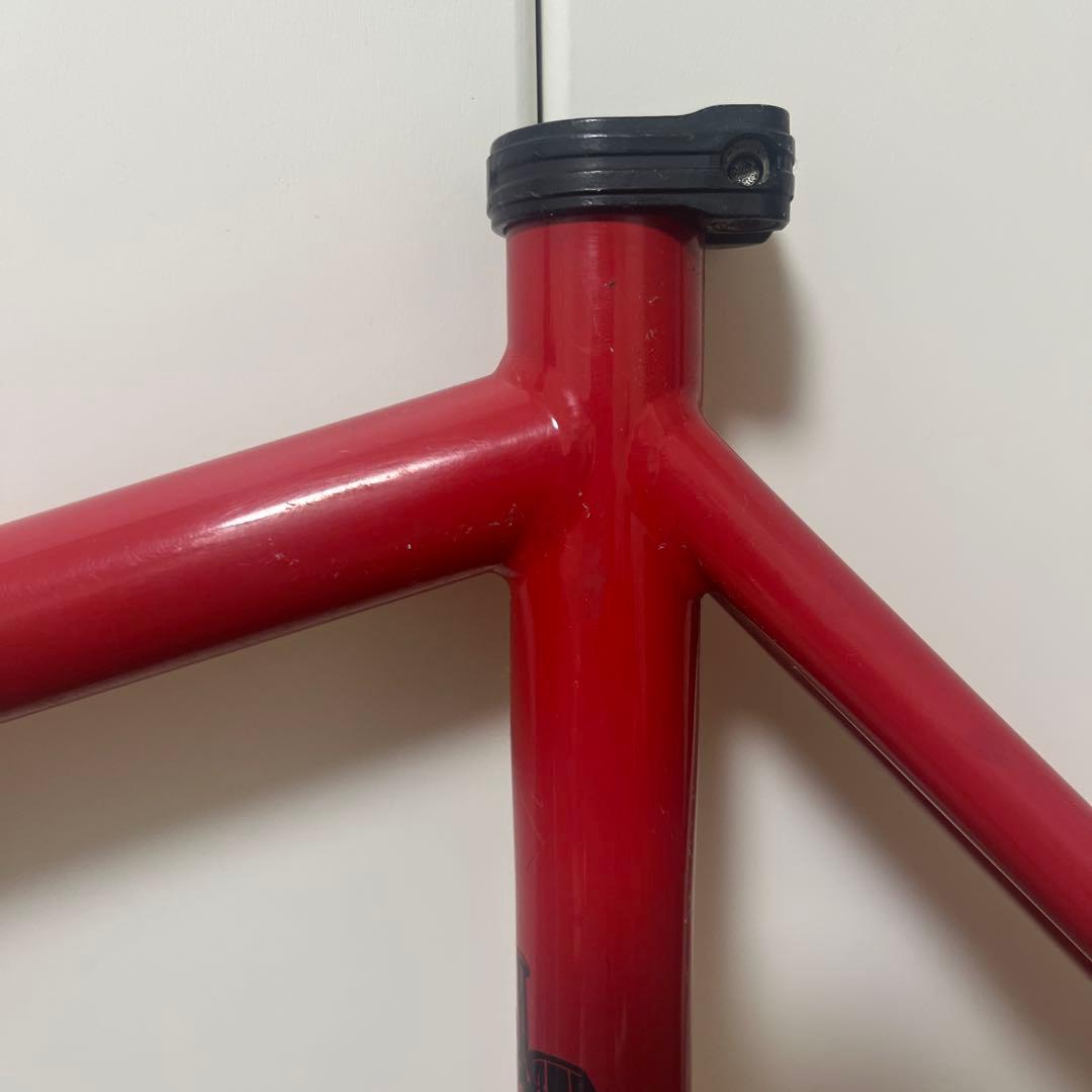 Surly steam roller ピスト・シングルスピードフレーム レッド