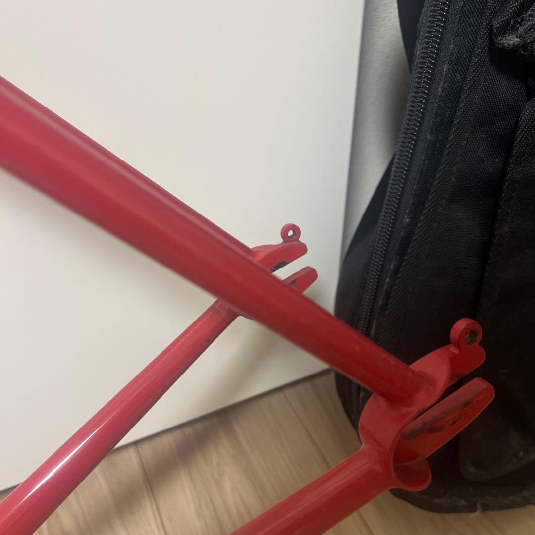 Surly steam roller ピスト・シングルスピードフレーム レッド