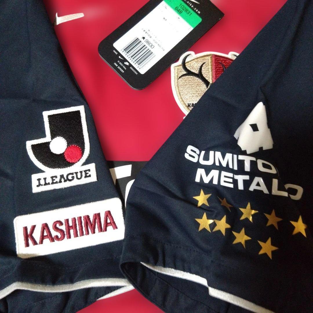鹿島アントラーズ　ユニフォーム　中島裕希　サイン入り　2004 XL 新品