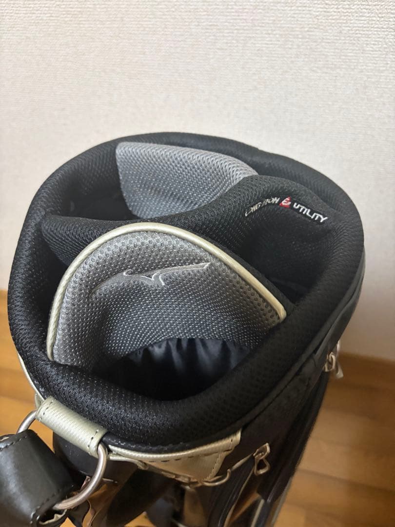 Mizuno カートバッグ ブラック/シルバー