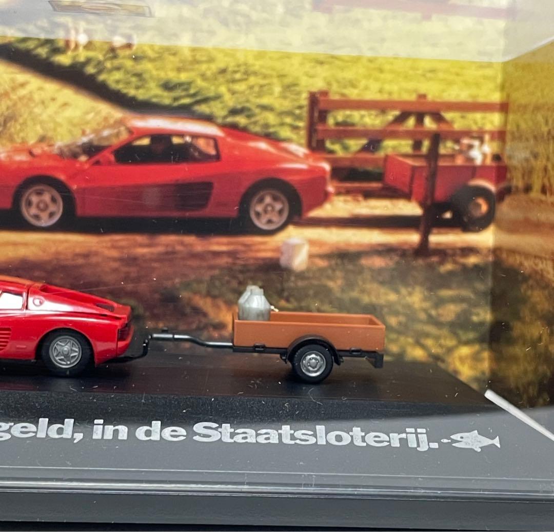 ヘルパ　フェラーリテスタロッサ　けん引車　ヘルパ　1/87 オランダ限定品