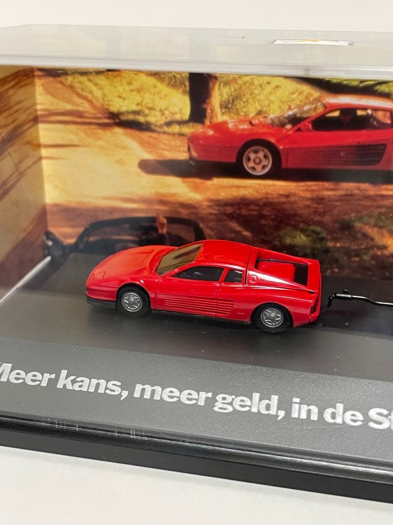ヘルパ　フェラーリテスタロッサ　けん引車　ヘルパ　1/87 オランダ限定品