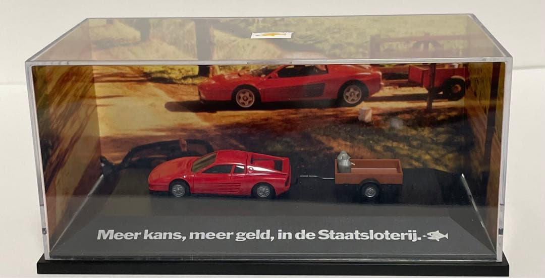 ヘルパ　フェラーリテスタロッサ　けん引車　ヘルパ　1/87 オランダ限定品
