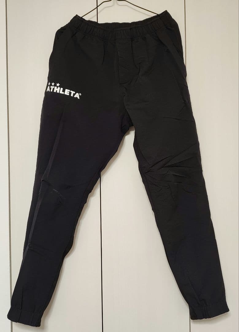 【ATHLETA】サッカートレーニングウェア上下 ブラック L