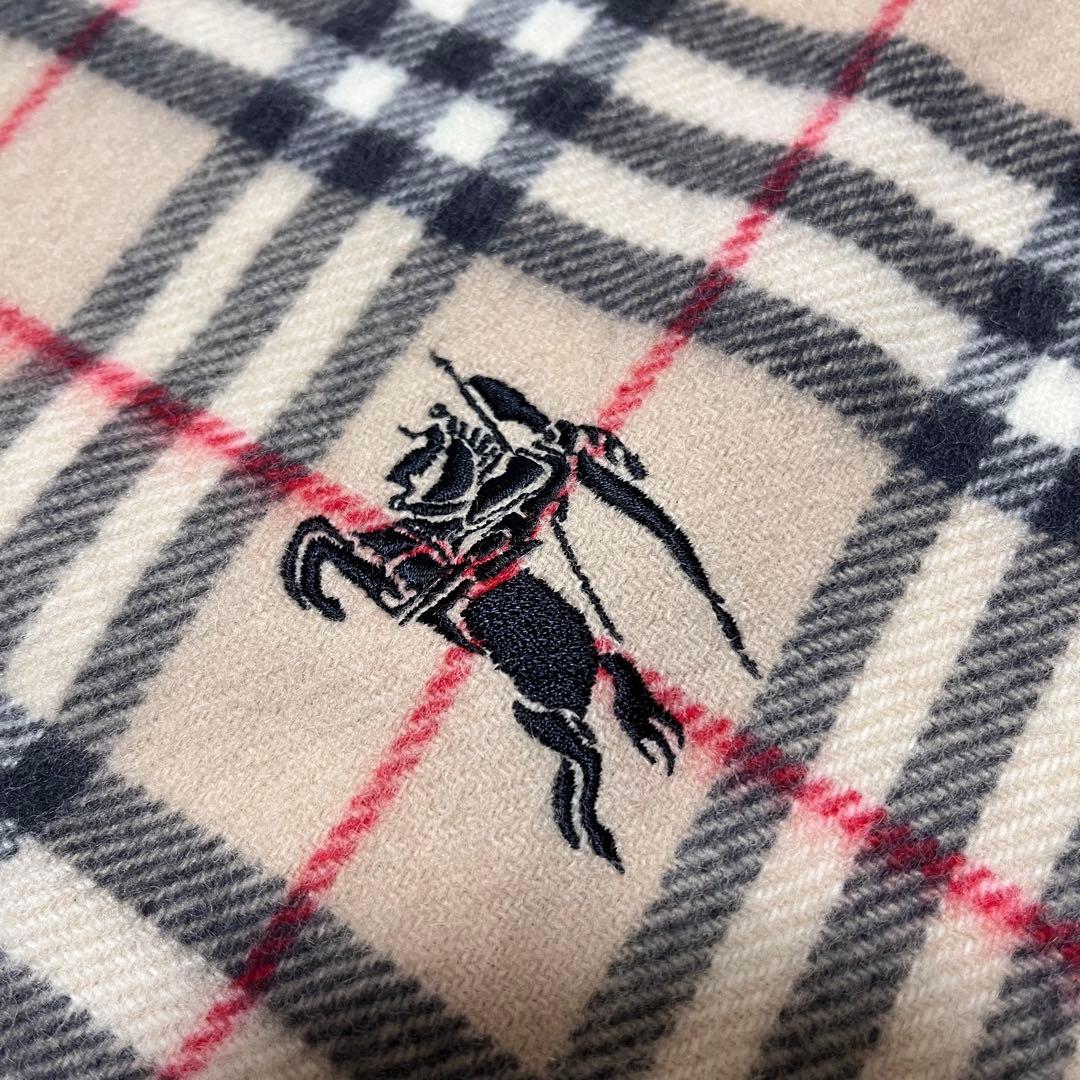 c*e様 希少サイズ【Burberry×西川】大判ウールひざ掛け ノバチェック