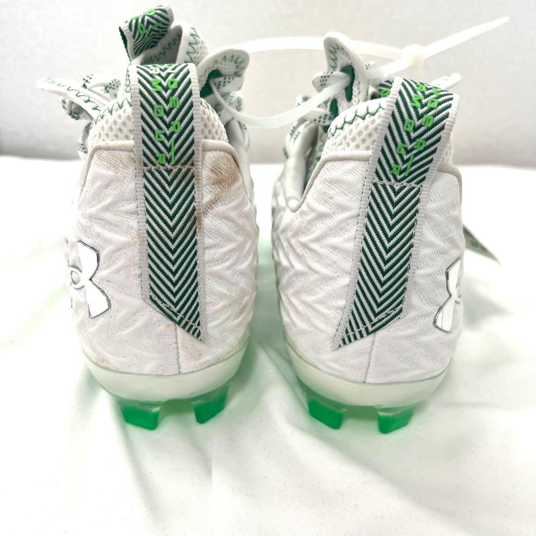 Under Armour　野球　スパイクシューズ　靴　グリーン