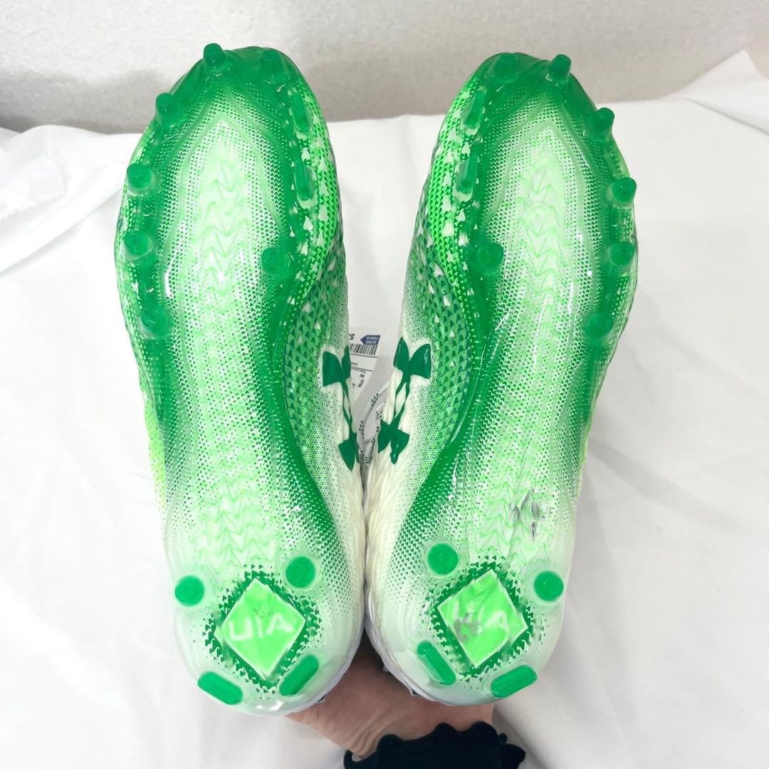 Under Armour　野球　スパイクシューズ　靴　グリーン