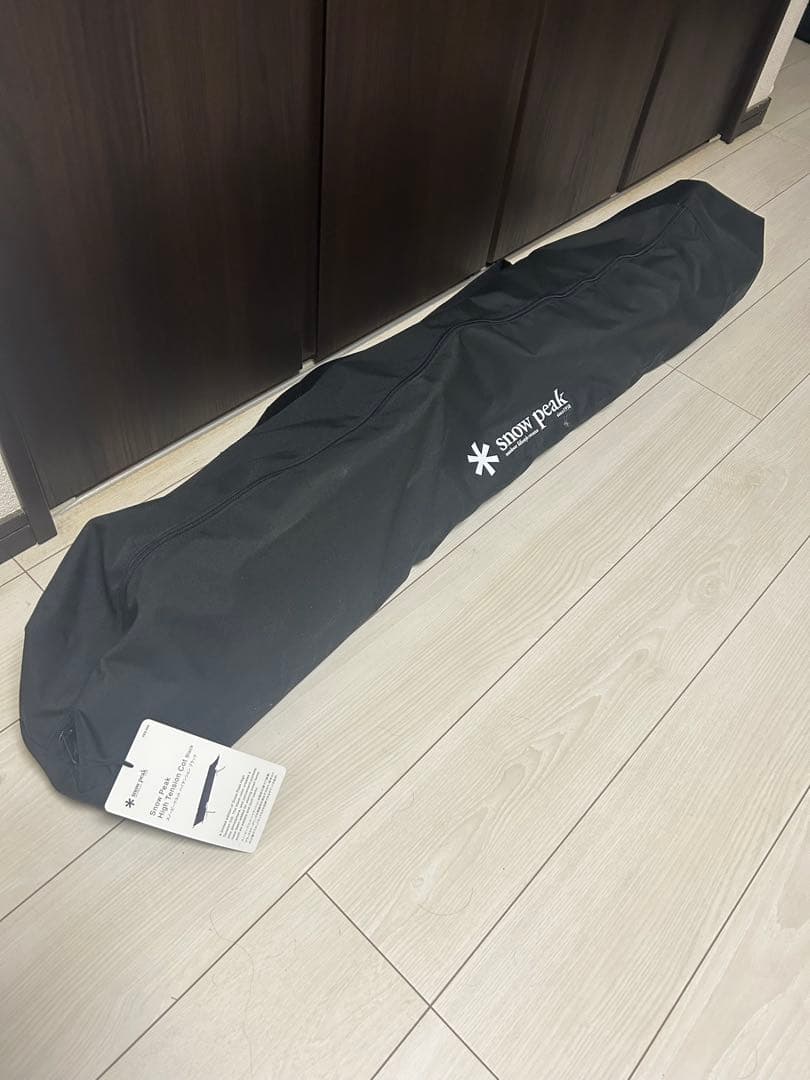 スノーピーク　ハイテンションコットブラック