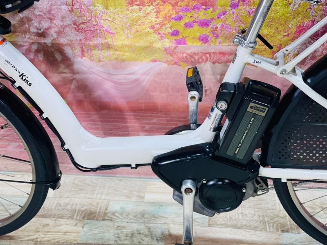 K2464 電動自転車ヤマハ パスキス 子供乗せ 26インチ 送料無料