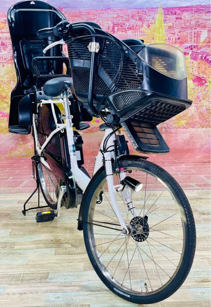 K2464 電動自転車ヤマハ パスキス 子供乗せ 26インチ 送料無料