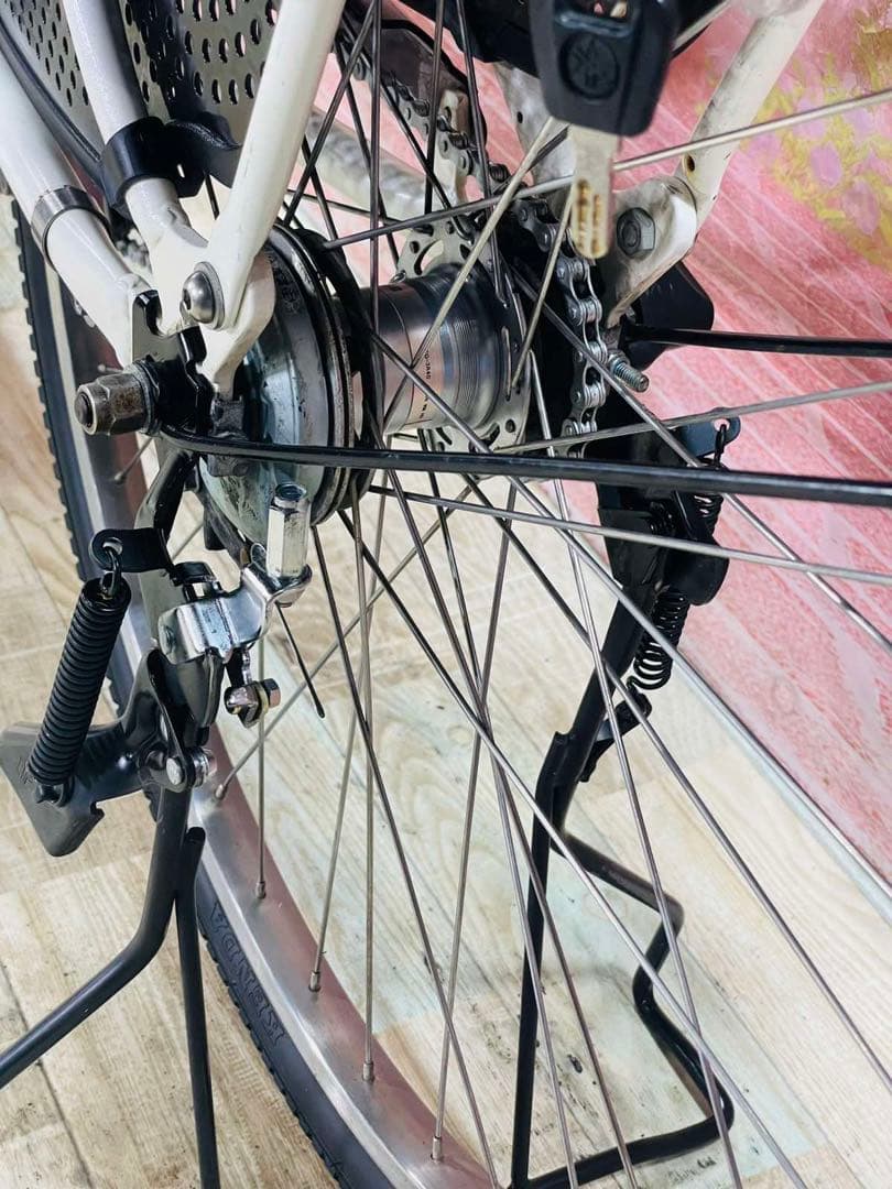 K2464 電動自転車ヤマハ パスキス 子供乗せ 26インチ 送料無料