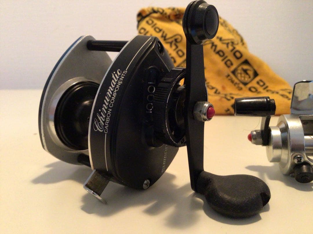 シマノ チヌマチック 1000L おまけ…ダイワ コロネットミニ 当時物 美品