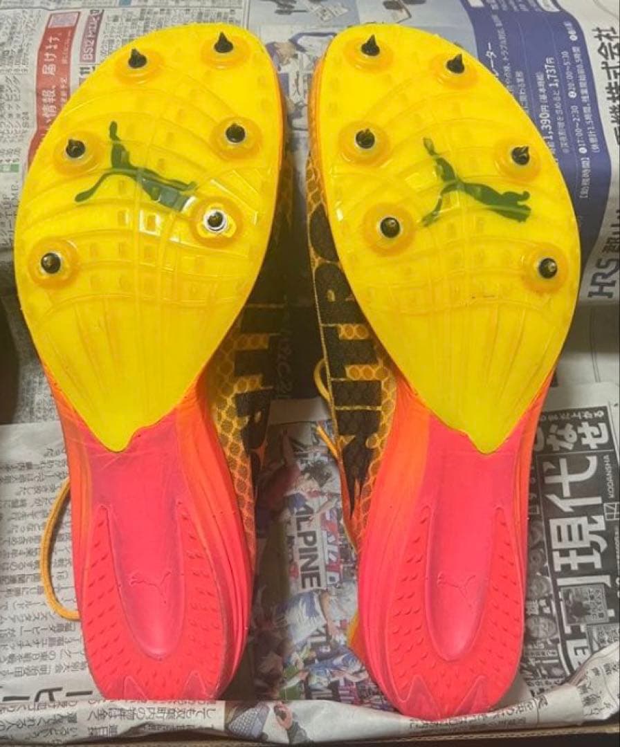 puma エヴォスピードデイスタンスニトロエリート 27.5cm スパイク