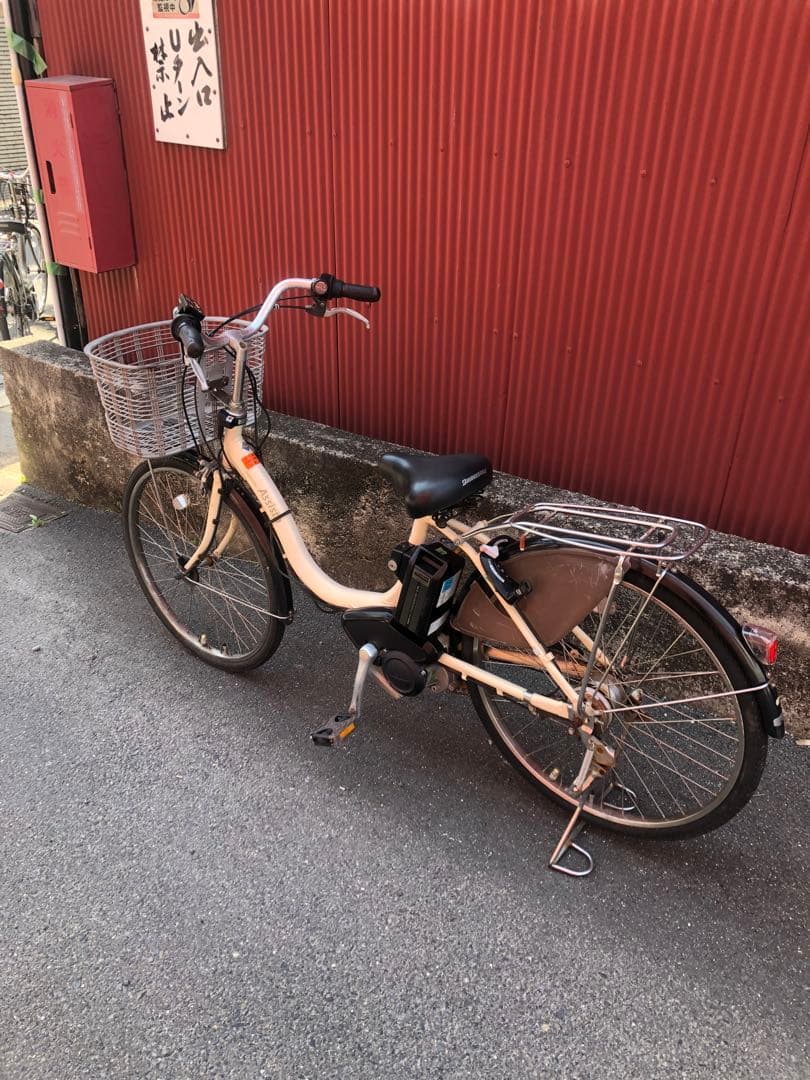 【京都発】電動アシスト自転車　24インチ ブリヂストン　6.2AH