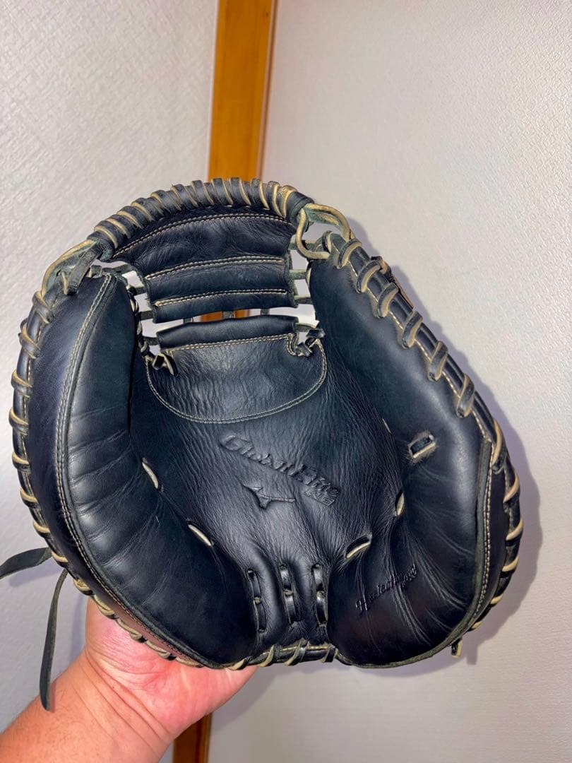 少年軟式グローバルエリートキャッチャーミット　嶋モデル