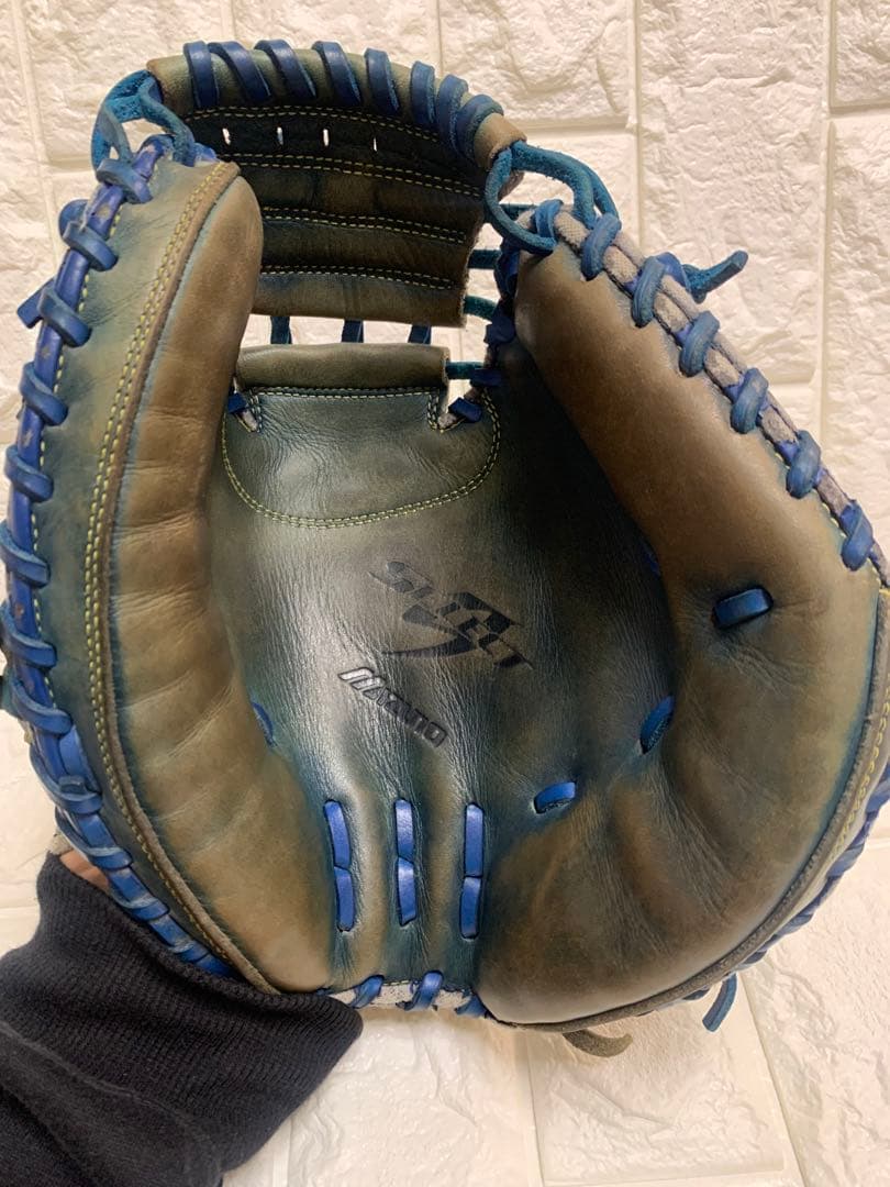 【型良好】MIZUNO SELECT9 キャッチャーミット少年軟式