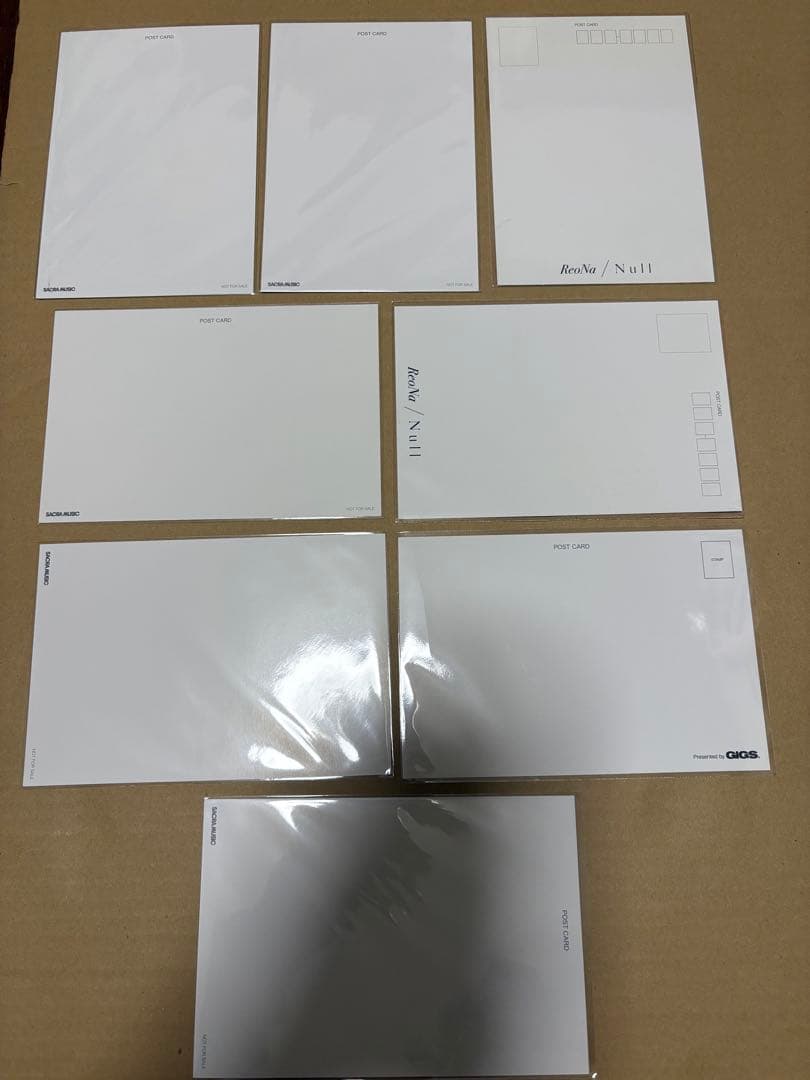 ReoNa ポストカード 8枚セット グッズ レオナ CD DVD