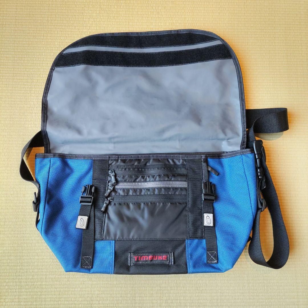 【美品】TIMBAK2 メッセンジャーバッグ 青 黒