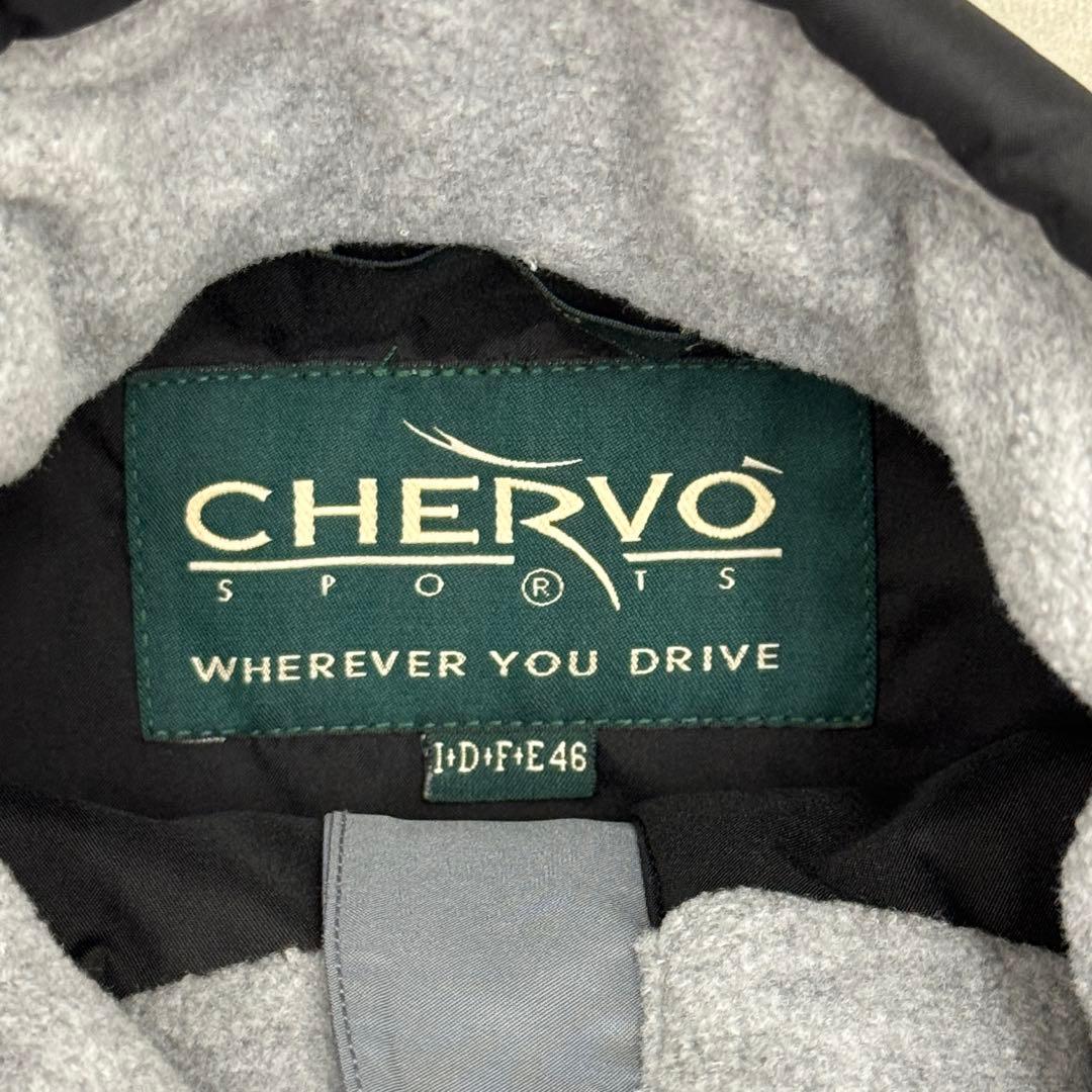 シェルボ CHERVO アウター ポリ 裏起毛 ブラック 46 【美品】