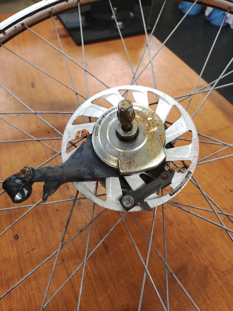 Shimano 8速ホイールとシフターセット